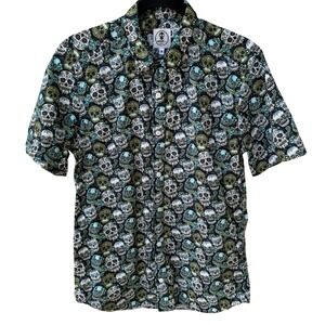 Mumy Room Madrid Umami Sugar Skull Rockabilly Psychobilly Tattoo Print Shirt M